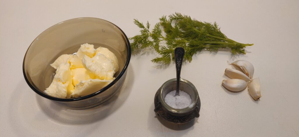 the ingredients for gluten free garlic bread balls sauce